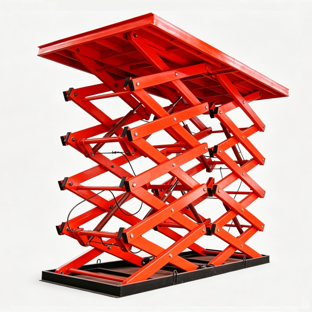 台南关庙重型固定升降机